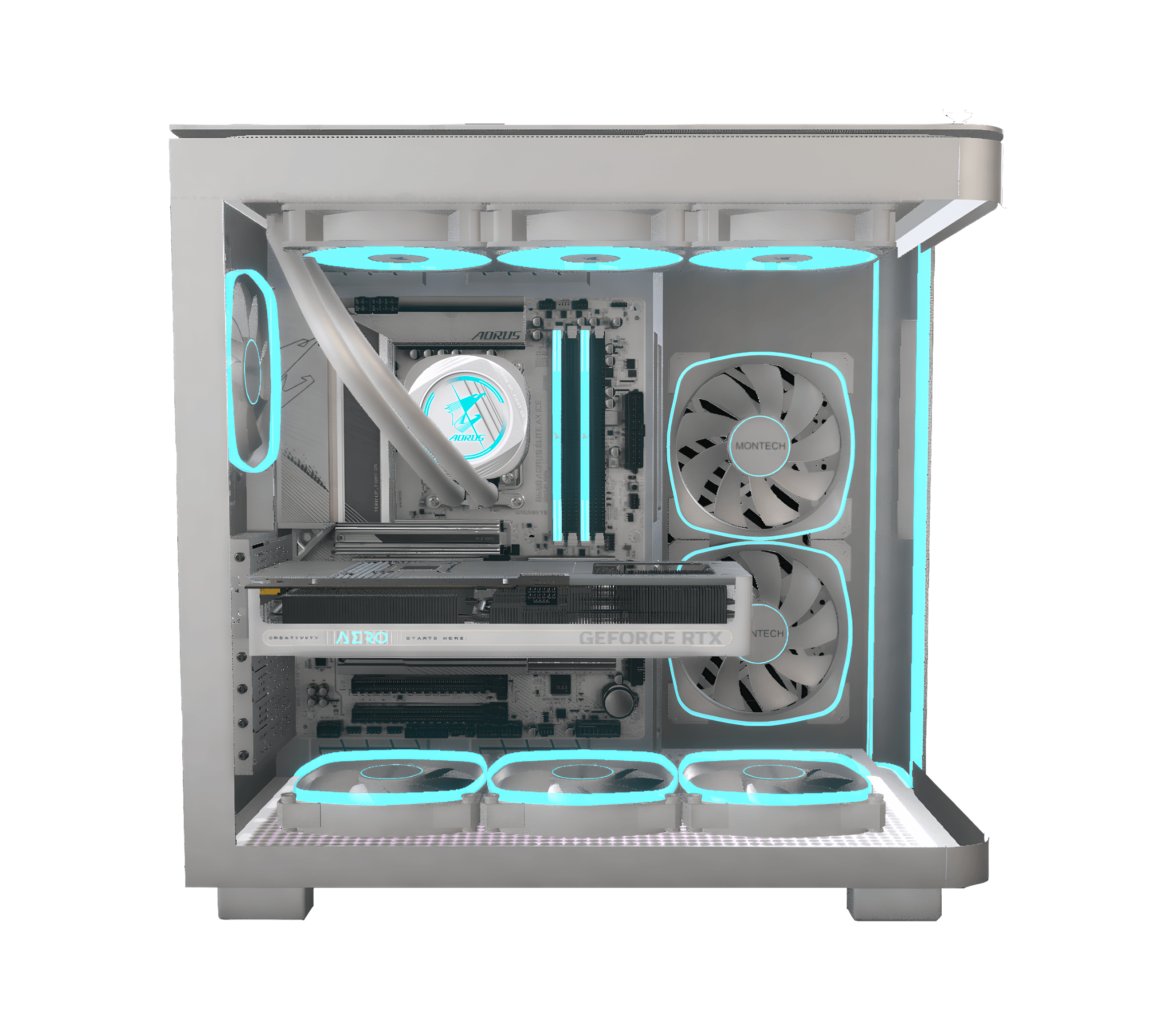 VICE x GIGABYTE | 5080 + R7 7800x3d| RGB White