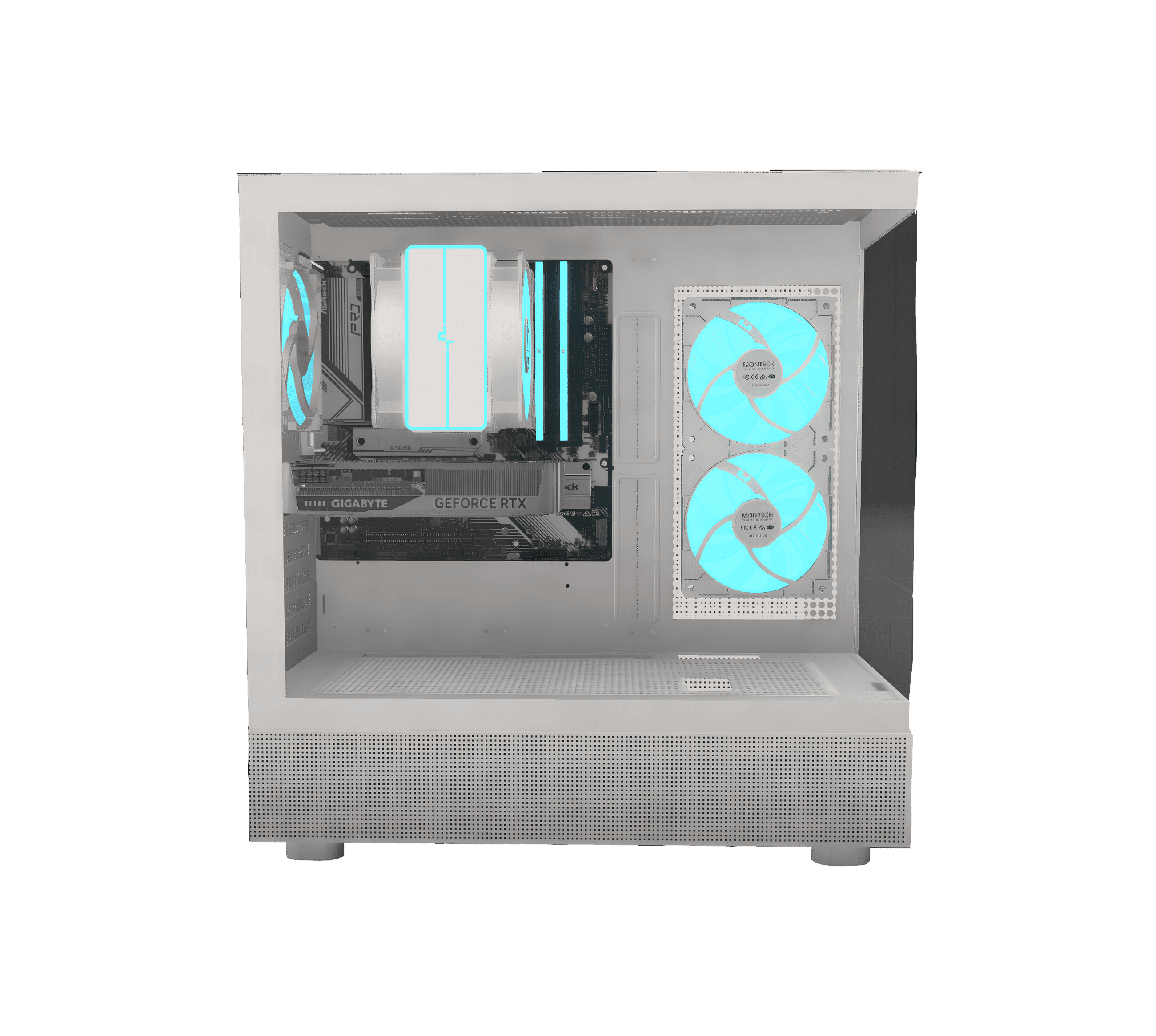 VICE x GIGABYTE | 5060 + R5 5600 | White RGB